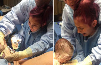 Θαρραλέα 12χρονη βοήθησε να γεννηθεί ο αδερφός της