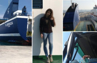 Ντανιέλα: Η νεότερη Ελληνίδα οδηγός νταλίκας είναι μόλις 24 ετών