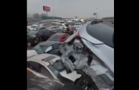 Κίνα: Υπέρ… καραμπόλα 100 οχημάτων σε αυτοκινητόδρομο στο Suzhou (Vid)