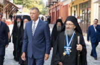 Αλκιβιάδης Στεφανής στο Άγιο Όρος: Προσέρχομαι ως διακονητής των δίκαιων αιτημάτων σας