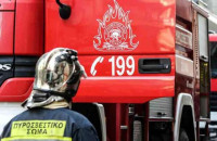 Λαμπάδιασε λεωφορείο των ΚΤΕΛ στην Εθνική Οδό Θεσσαλονίκης-Σερρών
