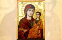 Σιδηρόκαστρο Σερρών: Ιερή Υποδοχή της Παναγίας της Οδηγήτριας της Γράμμουστας