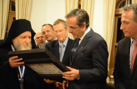 Στο Άγιο Όρος ο Αντώνης Σαμαράς