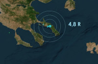 Σεισμός 4,8 Ρίχτερ στο Άγιο Όρος έγινε αισθητός και στις Σέρρες