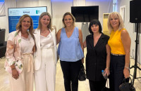 Η ταμίας του εμπορικού συλλόγου Σερρών Ειρήνη Αργυριάδου στην εκδήλωση της ΓΓ ΕΣΠΑ και Ελληνικής Αναπτυξιακής Τράπεζας στη ΔΕΘ