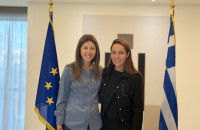 Για το στεγαστικό φοιτητών και εκπαιδευτικών και την επέκταση των σχολικών γευμάτων Συνάντηση Ζαχαράκη –Μιχαηλίδου