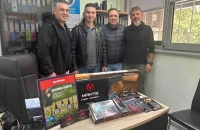 Δωρεά ηλεκτρονικού συστήματος ξηράς προπόνησης «Dry Fire» στη Διεύθυνση Αστυνομίας Σερρών