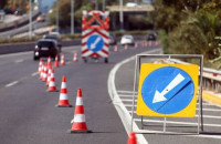 Προσωρινές κυκλοφοριακές ρυθμίσεις στην εθνική οδό Αθηνών - Θεσσαλονίκης