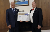 Διεθνής Αναγνώριση για την Αερολέσχη Σερρών: Με το Μετάλλιο Αεροπορικού Αθλητισμού της FAI τιμήθηκε ο Γεώργιος Βασιλείου
