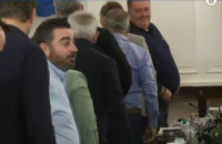 Σέρρες - Διαμαντόπουλος και Παναγής από το μπλόκο των Κερδυλλίων στην συνάντηση με τον Πρωθυπουργό