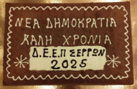 Για την κοπή της βασιλόπιτας της ΔΕΕΠ (πρωην ΝΟΔΕ) οι Σερραίοι Νεοδημοκράτες γέμισαν το ξενοδοχείο «Φίλιππος Ξενία»