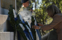 Η Περιφερειάρχης Αθηνά Αηδονά στις εκδηλώσεις για τον εορτασμό της Εθνικής Επετείου της 25ης Μαρτίου 1821