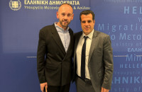Βασίλης Νικηφόρου: Συνάντηση του Διοικητή της Δομής με τον Υπουργό Θάνο Πλεύρη
