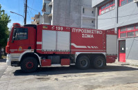 Εκπαιδευτική άσκηση αντιμετώπισης τροχαίου ατυχήματος από την Διοίκηση Πυροσβεστικών Υπηρεσιών Σερρών