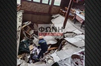 Κατέρρευσε πάτωμα ταβέρνας στην Ροδόπη, οχτώ άτομα στο νοσοκομείο