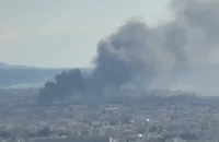 Φωτιά στην Πάτρα πίσω από τις εγκαταστάσεις της Pirelli