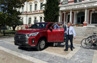 Παραδόθηκε όχημα 4Χ4 στην Πυροσβεστική Υπηρεσία από την ΠΕ Σερρών