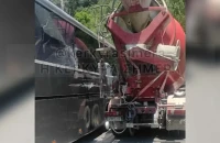 Τροχαίο στην Κέρκυρα: Λεωφορείο με τουρίστες συγκρούστηκε με μπετονιέρα
