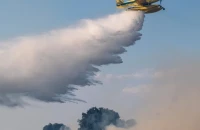 Φωτιά στη Μεγαλόπολη Αρκαδίας - Επιχειρούν και τρία αεροσκάφη