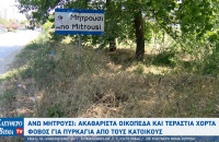 Σέρρες: Στο Άνω Μητρούσι φόβος για πυρκαγιά - Ακαθάριστα οικόπεδα και τεράστια χόρτα