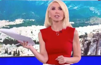 Αιφνιδιάστηκε η Μίνα Καραμήτρου στον αέρα του Open: "Την αγαπάω και στεναχωριέμαι που φεύγει"