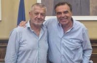 Δήμος Αμφίπολης -Σε εξαιρετικό κλίμα η συνάντηση Φραστανλή - Σχοινά