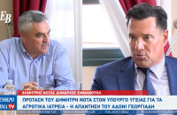 Δημήτρης Νότας: Να ενισχυθούν τα αγροτικά ιατρεία