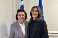 Συνάντηση  Μενδώνη με τη Γενική Διευθύντρια του ICCROM Aruna Gujlar