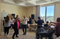 Με τα μέλη του Οίκου Ευγηρίας Κιλκίς ο Αθανάσιος Μασλαρινός γιόρτασε την 1η Οκτωβρίου την Παγκόσμια Ημέρα των Ηλικιωμένων