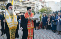 Σερρών Θεολόγος: «Ο Σταυρός του Κυρίου μας, ακένωτος πηγή του θείου ελέους, θρόνος και άμβων του παμβασιλέως Χριστού»
