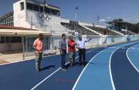 Παραδόθηκε το νέο ταρτάν στο Δημοτικό Στάδιο