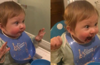 Η απίθανη αντίδραση ενός μωρού όταν δοκιμάζει σοκολάτα για πρώτη φορά