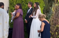 Άκης Πετρετζίκης – Κωνσταντίνα Παπαμιχαήλ: Λαμπερές Φωτογραφίες από τον γάμο τους