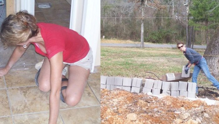 Μητέρα 4 παιδιών έχτισε με τα χεράκια της ολόκληρο σπίτι βλέποντας βίντεο στο Youtube