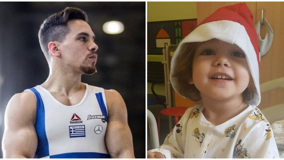 Ο Λευτέρης Πετρούνιας στηρίζει τη μικρή Ελεωνόρα που πάσχει από νευροβλάστωμα!