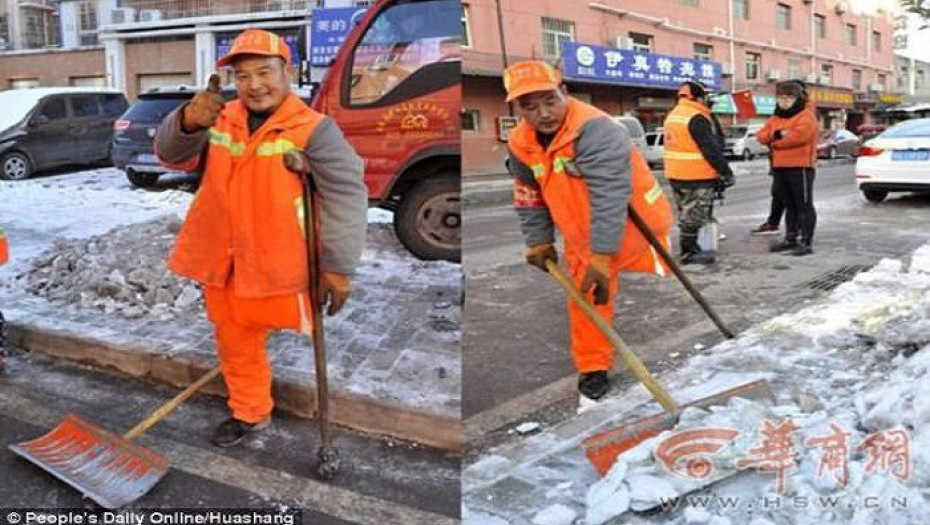 ΚΟΥΦΟΣ ΚΑΙ ΜΟΥΓΓΟΣ ΟΔΟΚΑΘΑΡΙΣΤΗΣ ΜΕ ΕΝΑ ΠΟΔΙ ΠΑΕΙ ΣΤΗ ΔΟΥΛΕΙΑ ΣΤΙΣ 4 ΤΟ ΠΡΩΙ ΕΔΩ ΚΑΙ 12 ΧΡΟΝΙΑ ΧΩΡΙΣ ΝΑ ΠΑΡΕΙ ΠΟΤΕ ΡΕΠΟ!