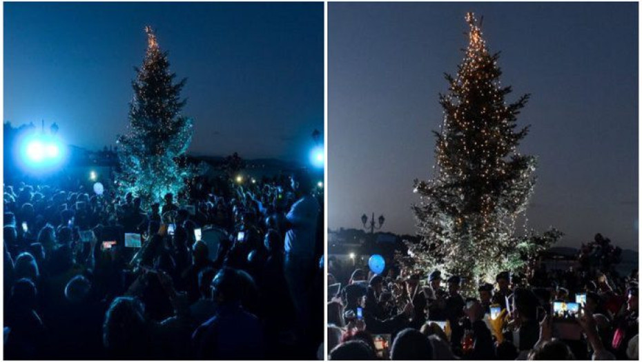 ΑΝΑΨΕ ΤΟ ΧΡΙΣΤΟΥΓΕΝΝΙΑΤΙΚΟ ΔΕΝΤΡΟ ΣΤΟ ΠΥΡΟΠΛΗΚΤΟ ΜΑΤΙ ΚΑΙ ΣΥΓΚΙΝΗΘΗΚΕ ΟΛΗ Η ΕΛΛΑΔΑ!