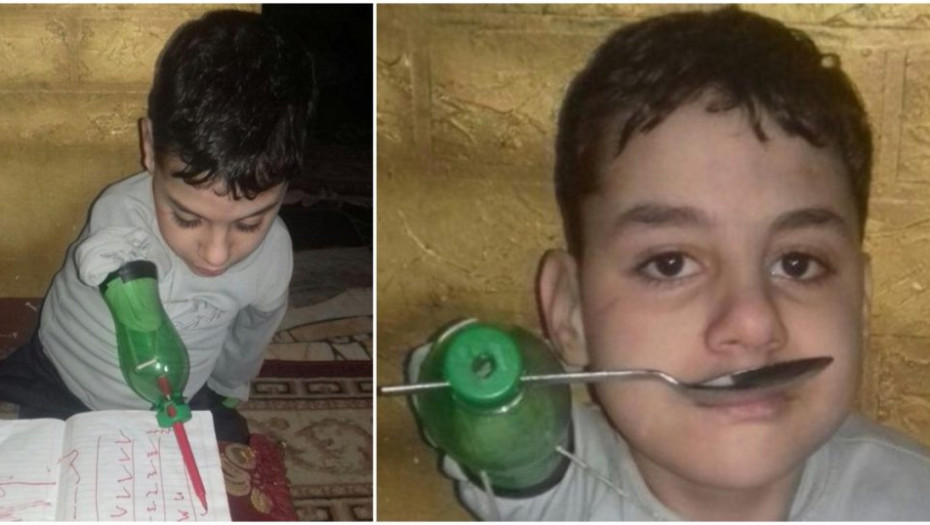 ΠΑΤΕΡΑΣ ΕΚΑΝΕ ΠΡΟΣΘΕΤΙΚΗ ΣΤΟ ΠΑΙΔΙ ΤΟΥ ΜΕ ΠΛΑΣΤΙΚΟ ΜΠΟΥΚΑΛΙ ΕΠΕΙΔΗ ΔΕΝ ΜΠΟΡΟΥΣΕ ΝΑ ΠΛΗΡΩΣΕΙ ΓΙΑ ΕΠΕΜΒΑΣΗ!