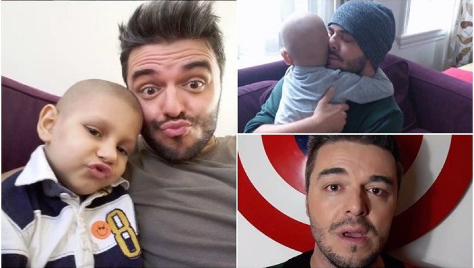 Το βαφτιστήρι του Πέτρου Πολυχρονίδη διέλυσε οριστικά τον καρκίνο και είναι έτοιμος να χαρεί τη ζωή του