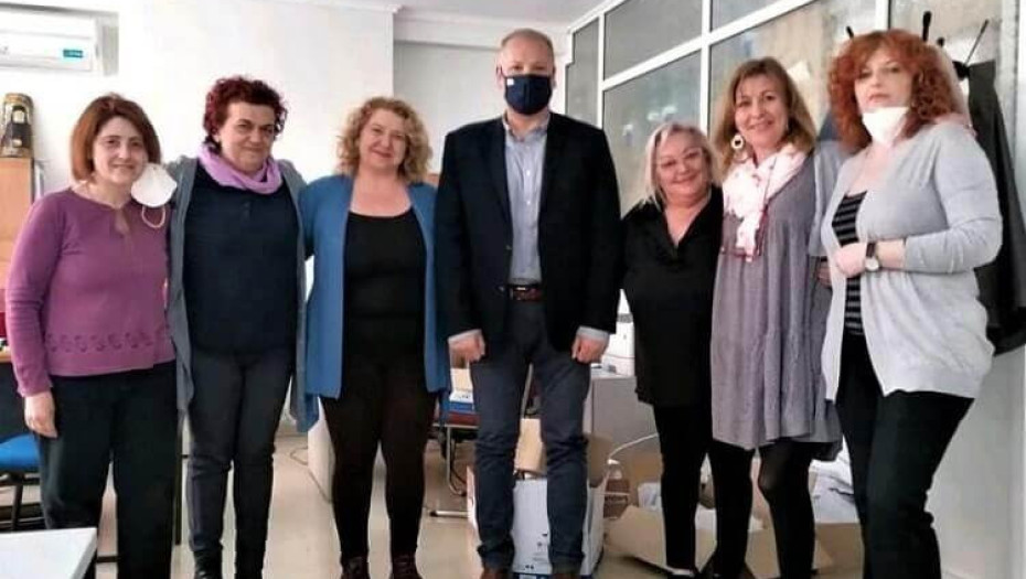 Επίσκεψη Αβραμάκη στις υπηρεσίες του ΕΦΚΑ Σερρών