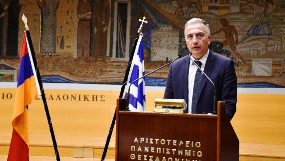 Στην 107η Επέτειο της Γενοκτονίας των Αρμενίων ο Στ. Καλαφάτης