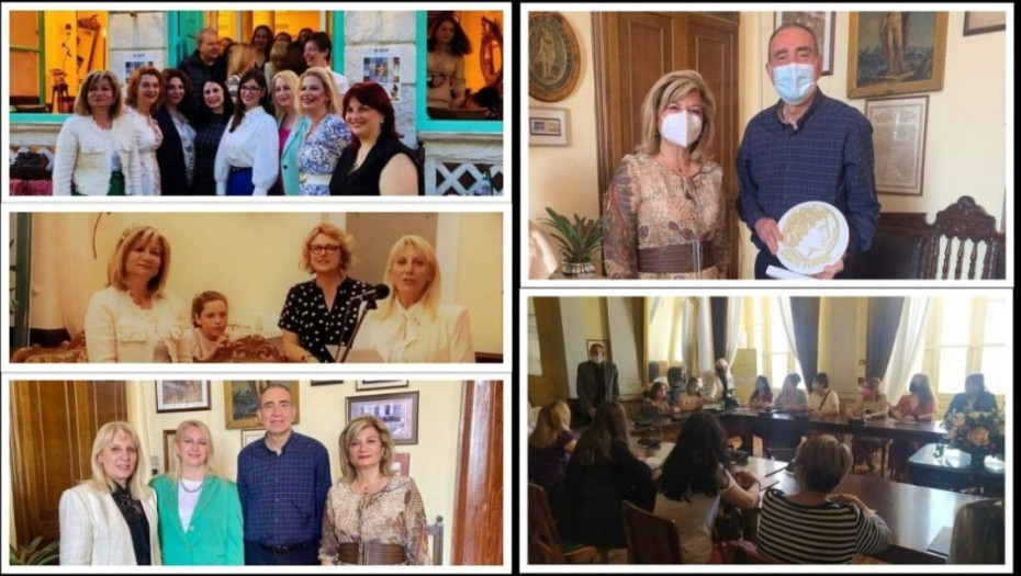 ΚΕΔΗΣ: Αδερφοποιήθηκαν οι Σύλλογοι «Σερραίες Μανούλες» και Γυναικών Σύρου «Άγκυρα»