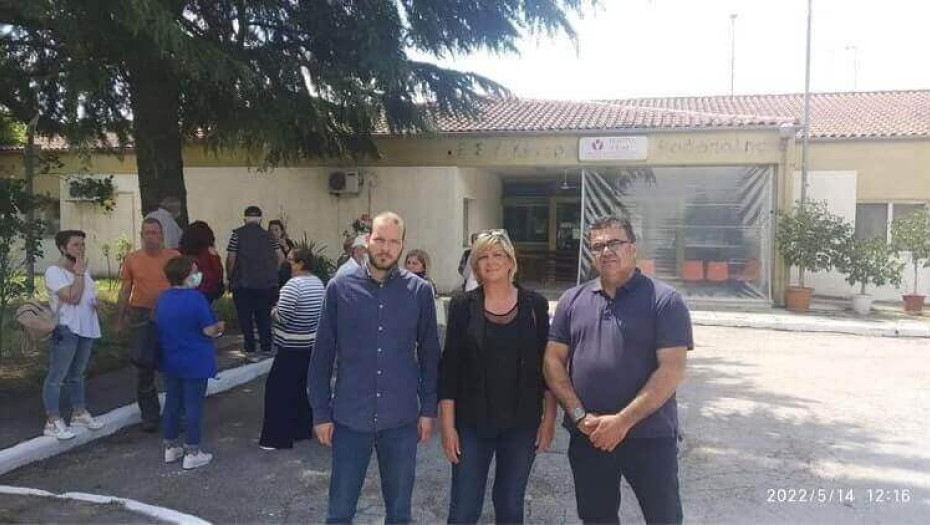 Κλιμάκιο του ΠΑΣΟΚ στη διαμαρτυρία των Κατοίκων Ροδόπολης