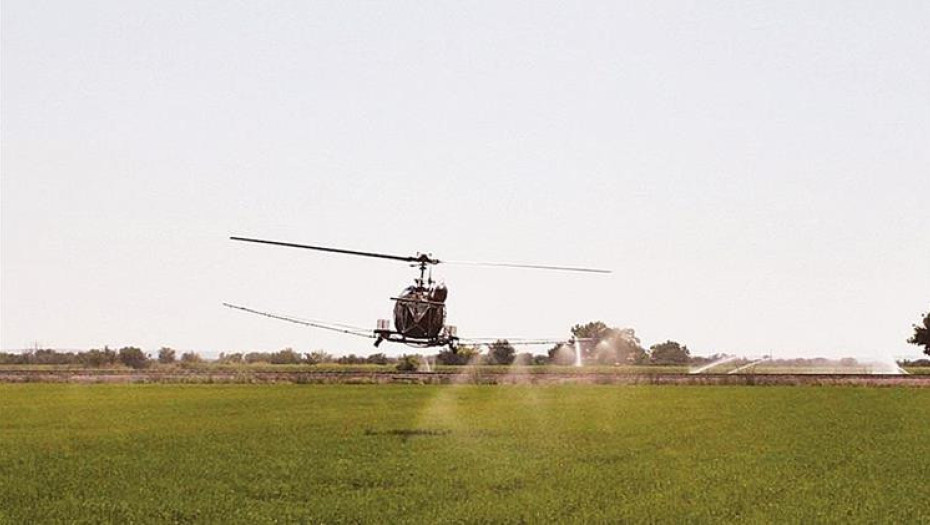 Για την καταπολέμηση των κουνουπιών από τη Περιφέρεια: Πραγματοποιήθηκαν  στις Σέρρες οι εναέριοι ψεκασμοί