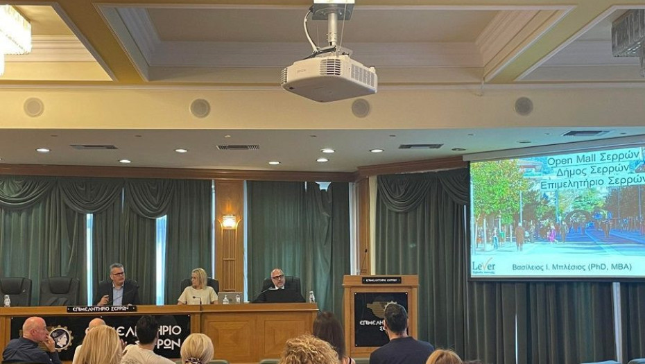 Με το πρόγραμμα SERRES OPEN MALL από το Επιμελητήριο: Αναβαθμίζονται οι προσόψεις των εμπορικών καταστημάτων
