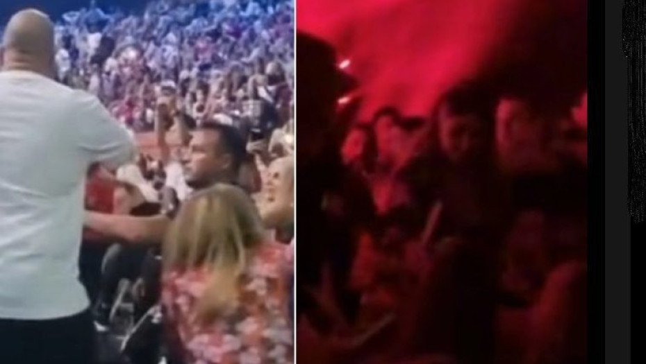 Η στιγμή που ξεκινάει το ξύλο ανάμεσα στους τράπερς στα MAD video music awards 2022 (vid)!