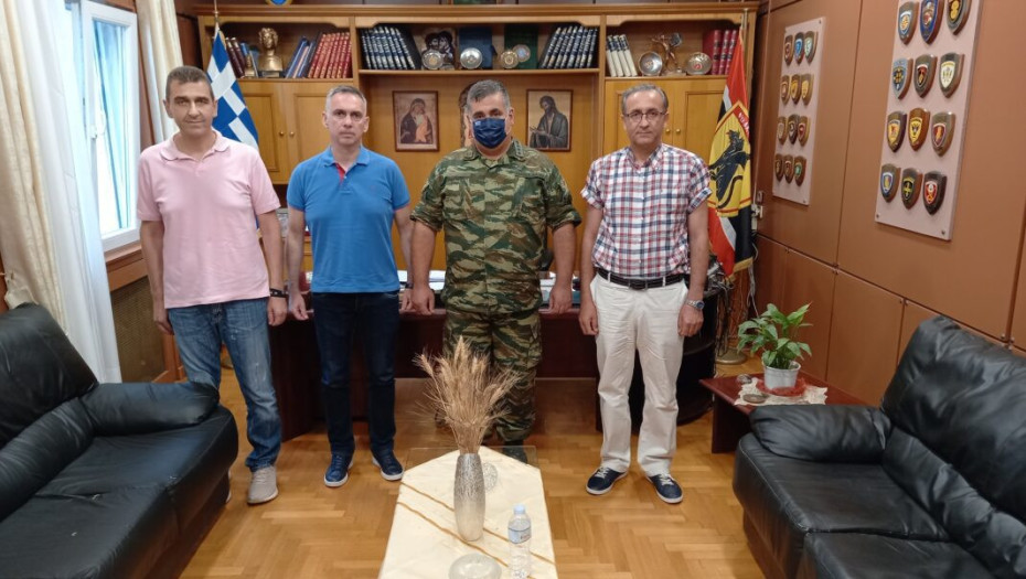 Συνάντηση της Ε.Σ.ΠΕ.Ε.Σ με τον Α.Δ.Φ. Σερρών Σχη (ΠΖ) Σαρρή Αδάμ