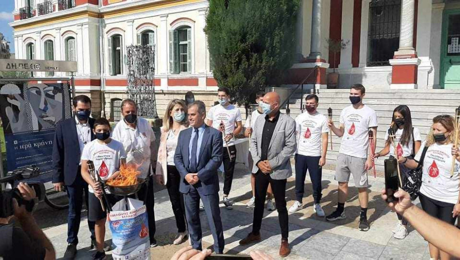 Τη Παρασκευή στο προαύλιο του Διοικητηρίου Σερρών: Yποδοχή της  φλόγας της εθελοντικής αιμοδοσίας