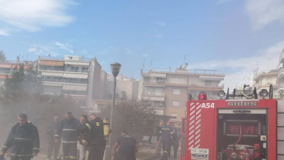Προκάλεσε την κινητοποίηση της Πυροσβεστικής: Φωτιά στο υπόγειο parking πίσω από την Νομαρχία