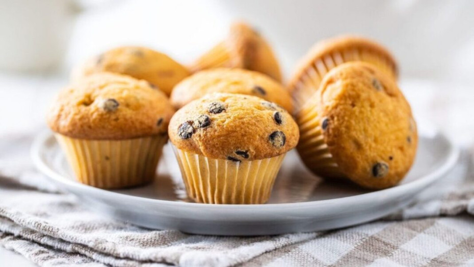 Ατομικά κεκάκια βανίλιας χωρίς αυγά, βούτυρο και γάλα